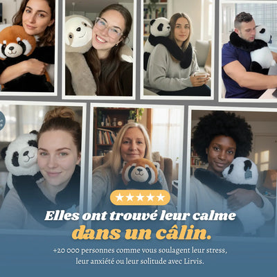 Peluche apaisante Lirvis