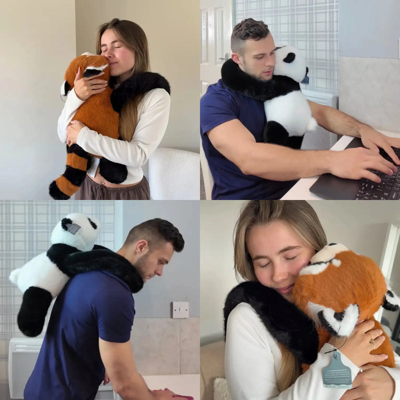 Avec la peluche apaisante Lirvis